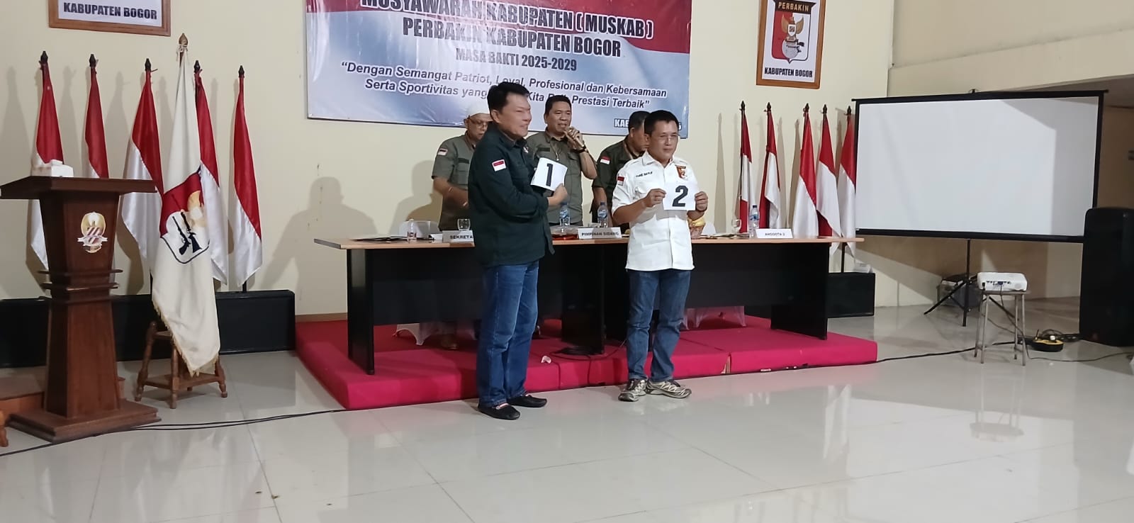 Kolonel Purn TNI-AD, R. Taufiq Hutagalung, yang sebelumnya menjadi Ketua Perbakin Kabupaten Bogor pada periode 2021—2025, memberikan apresiasi tinggi terhadap jalannya forum musyawarah