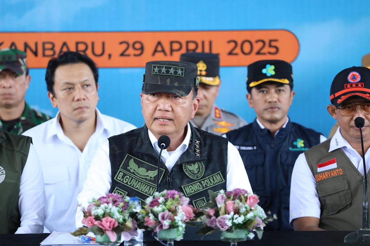 Menko Polkam Optimis Sumsel Bisa Kendalikan Karhutla dengan Sinergi