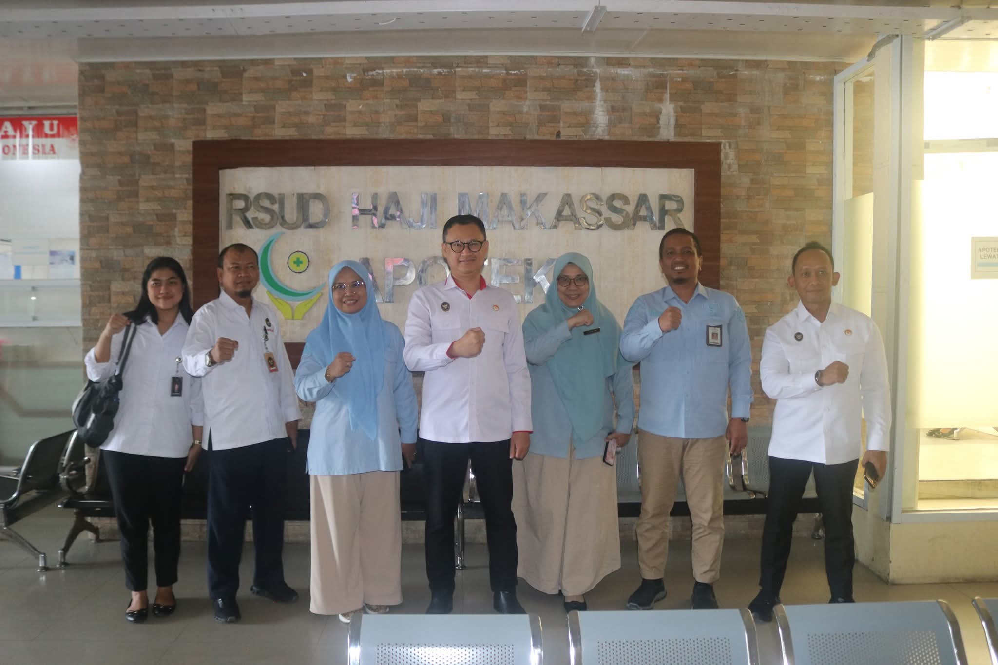 Kemenko Polkam Tinjau RSUD Haji Makassar untuk Pastikan Kelancaran Program CKG