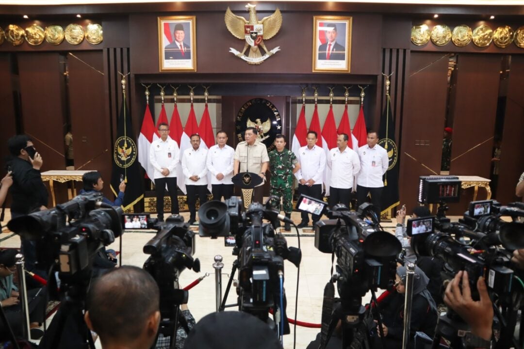 Rapat Perdana Dipimpin Menko Polkam Ad Interim