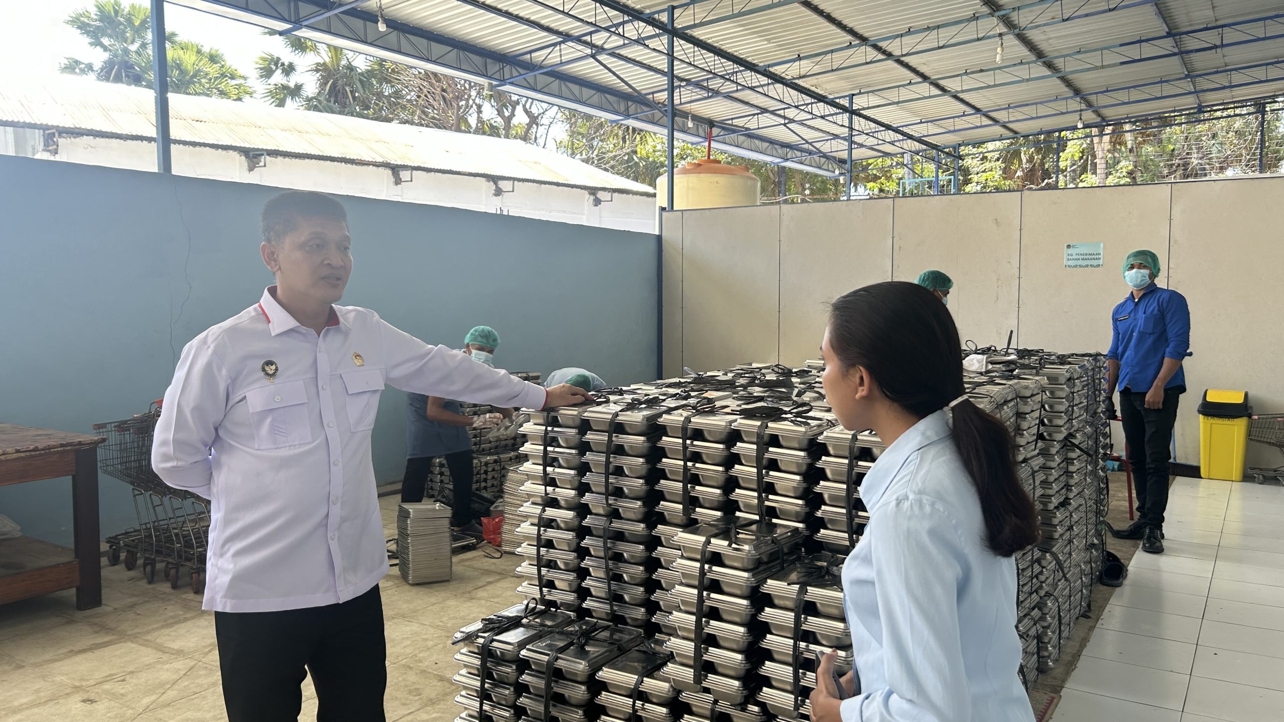 Tinjau Program Prioritas Presiden di Kupang, Kemenko Polkam Fokus pada Gizi dan Layanan Kesehatan Masyarakat